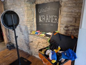 Fotoecke nebst Acccessoires