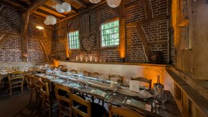 Ambiente im Innenraum mit gesonderter Beleuchtung