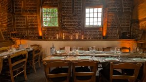 Ambiente im Innenraum mit gesonderter Beleuchtung